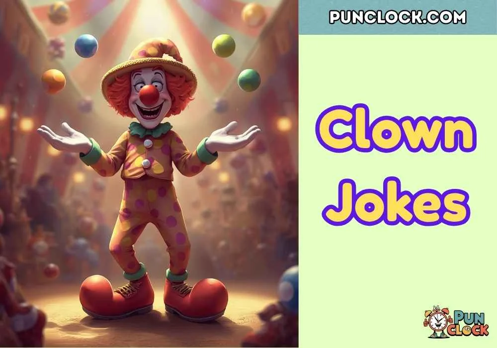 Quick & Short Clown Puns