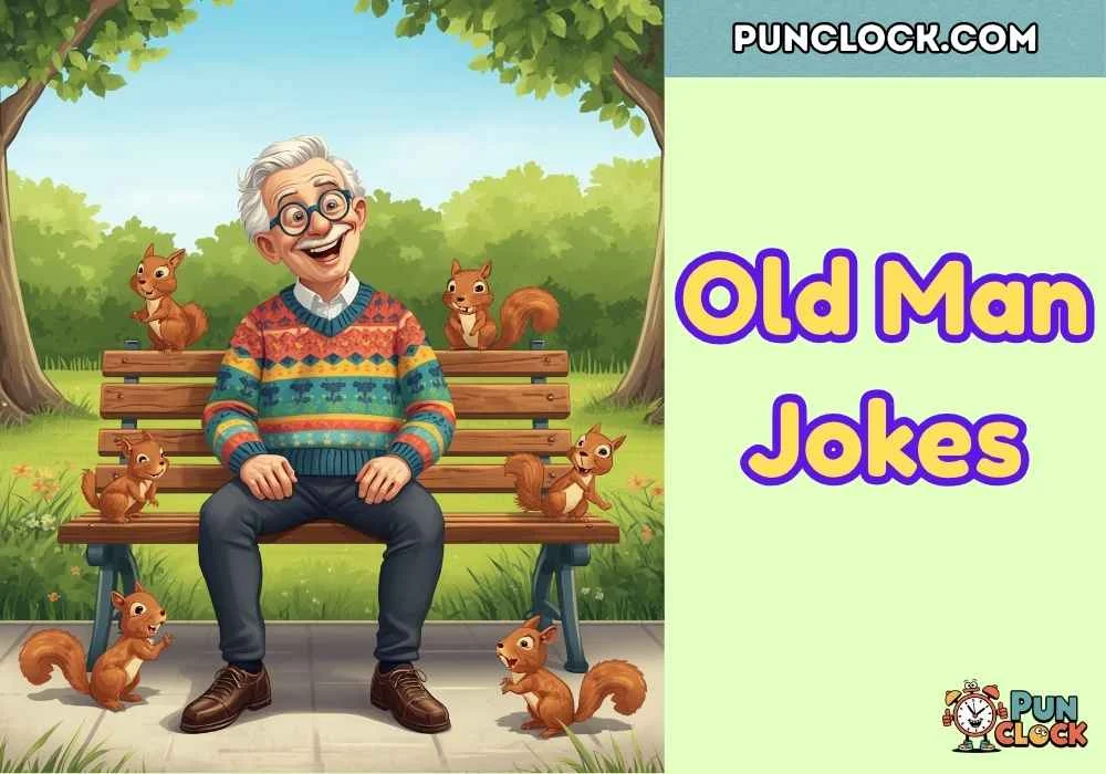 Snappy Old Man One-Liner Jokes