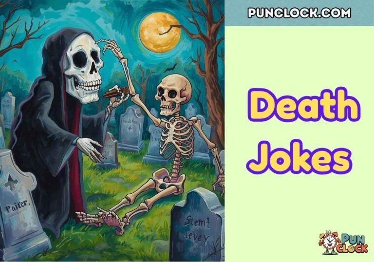 317+ Death Jokes with a Touch of Calm Humor (2026)