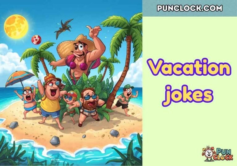 340+ Vacation jokes for a fun break at home (2026)