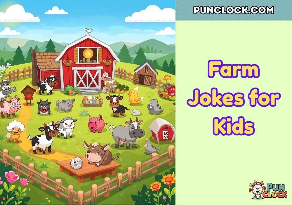 Witty Farm Jokes for Kids Puns