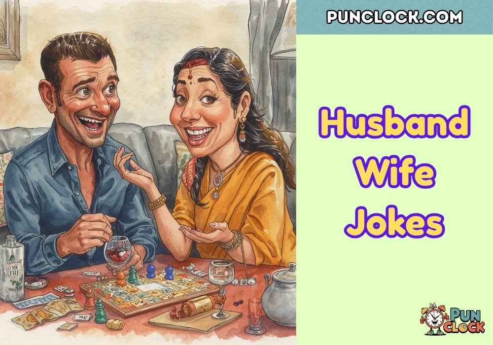 Witty Husband Wife Puns