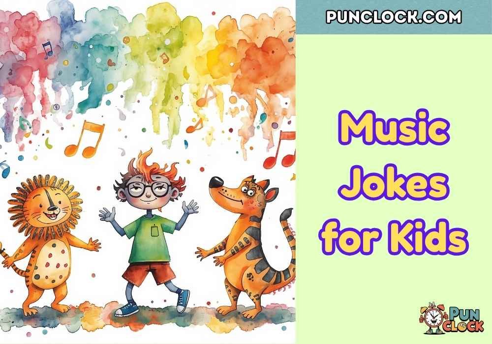 Witty Music Jokes for Kids Puns