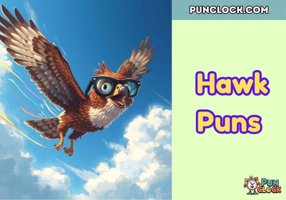 Cute Hawk Puns