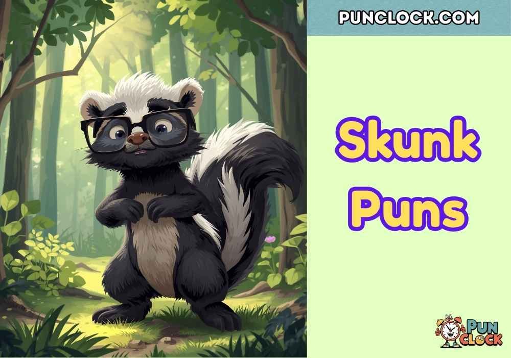 Cute Skunk Puns