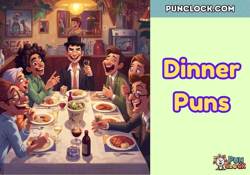 Dinner Puns Captions