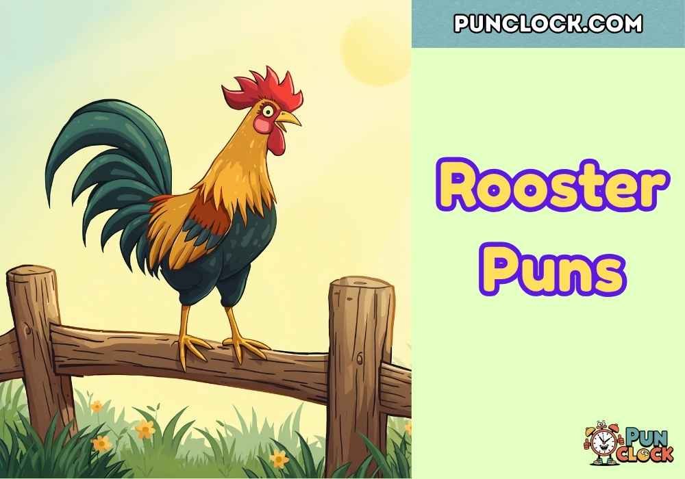 Rooster Puns for Instagram