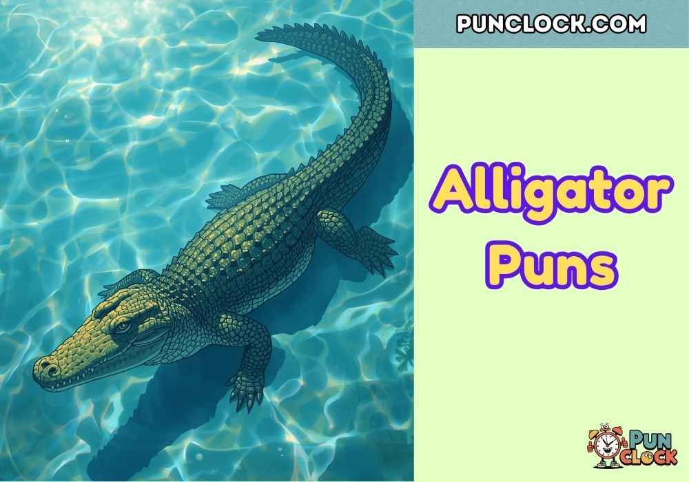 Alligator Puns Captions
