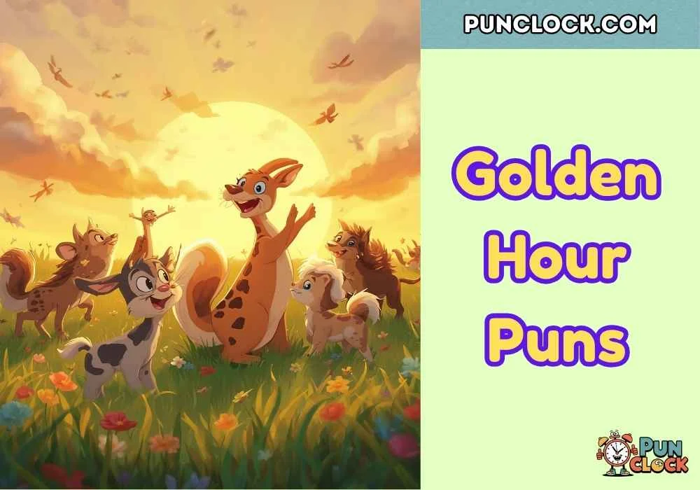 Golden Hour Puns for Instagram