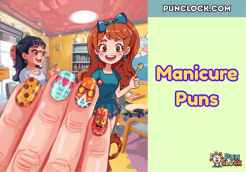 Short Manicure Puns 