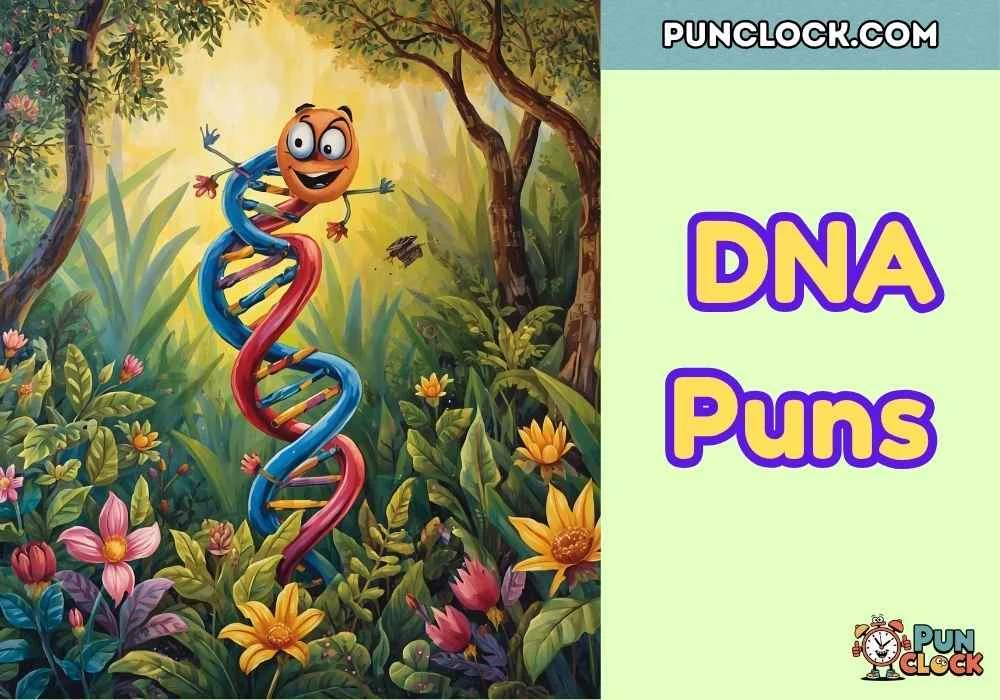 Top DNA Puns Captions